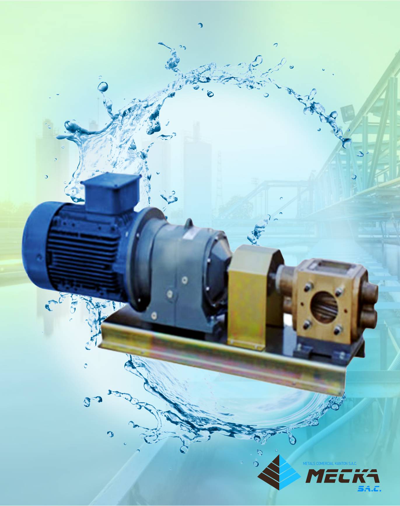 bomba centrifuga vertical Meckasac