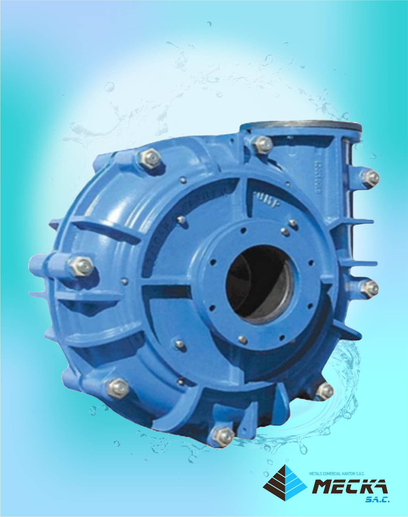 Bomba para lodo alto rendimiento-meckasac