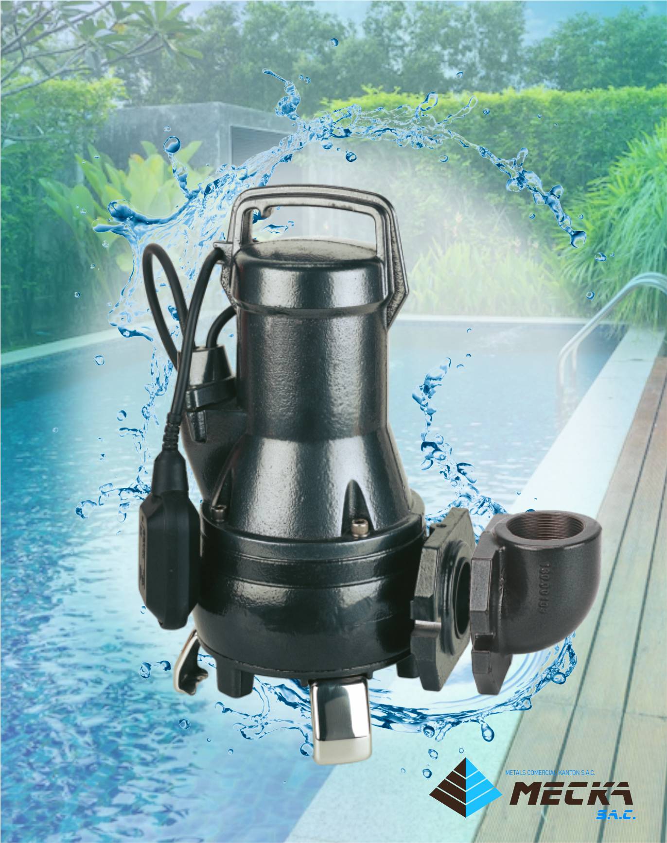 Bomba sumergible para lodo