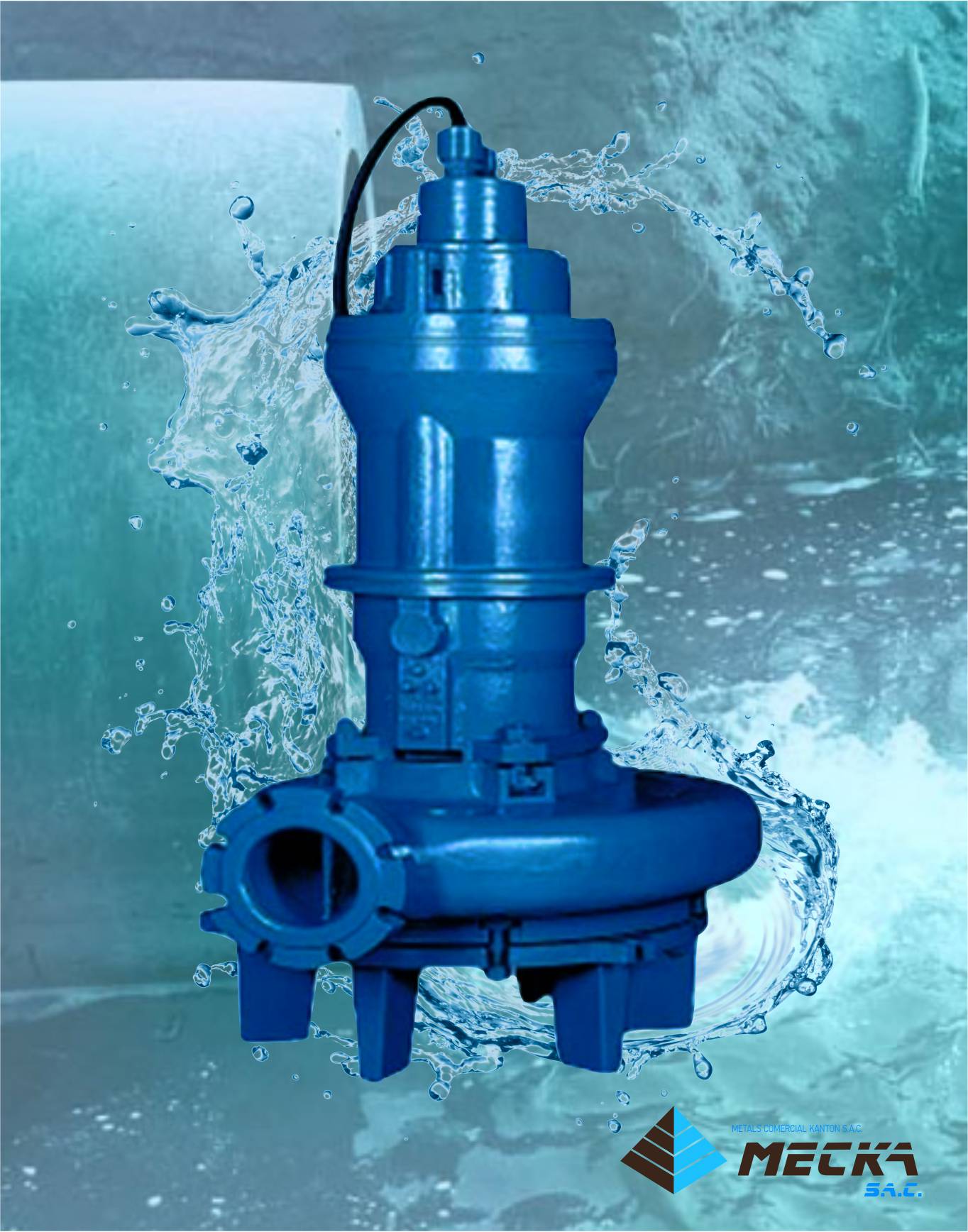 bomba sumergible tipo buceo meckasac