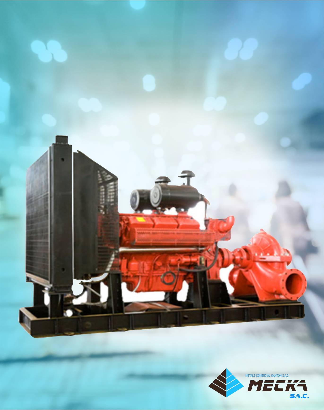 motobomba contraincendios meckasac