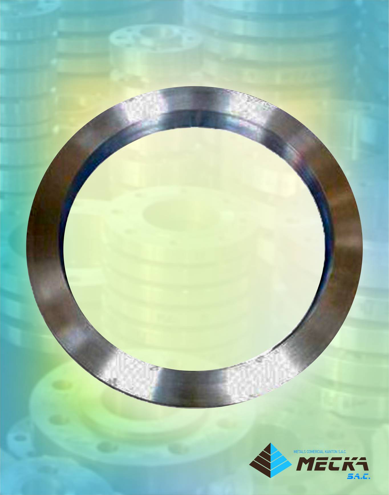 brida rompeagua de acero